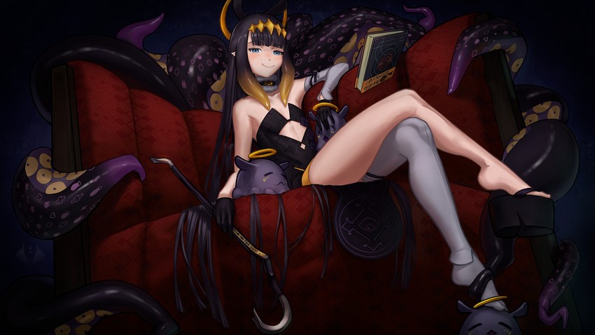 ninomae ina'nis, takodachi, and ao-chan (hololive and 1 more) drawn by kalle_nordfors