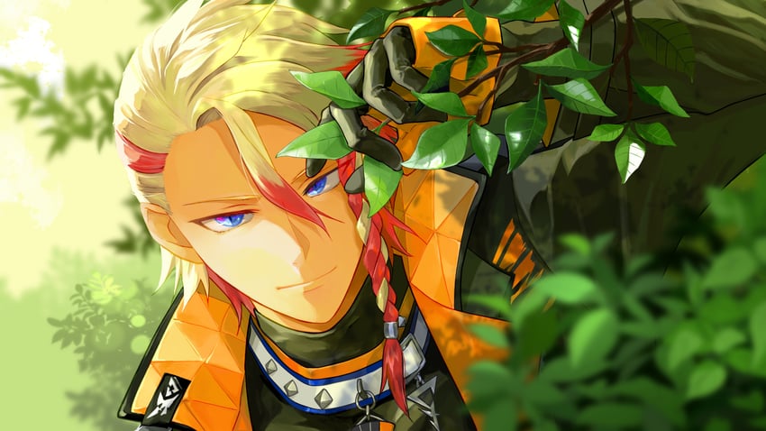 axel syrios (holostars and 1 more) drawn by shu_main