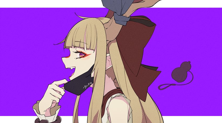 ibuki suika (touhou and 1 more) drawn by o_(crazyoton46)