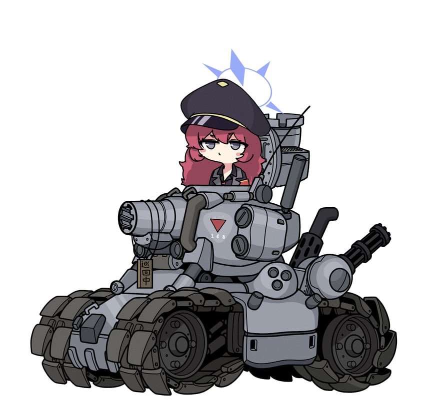 iroha (blue archive and 1 more) drawn by hrna