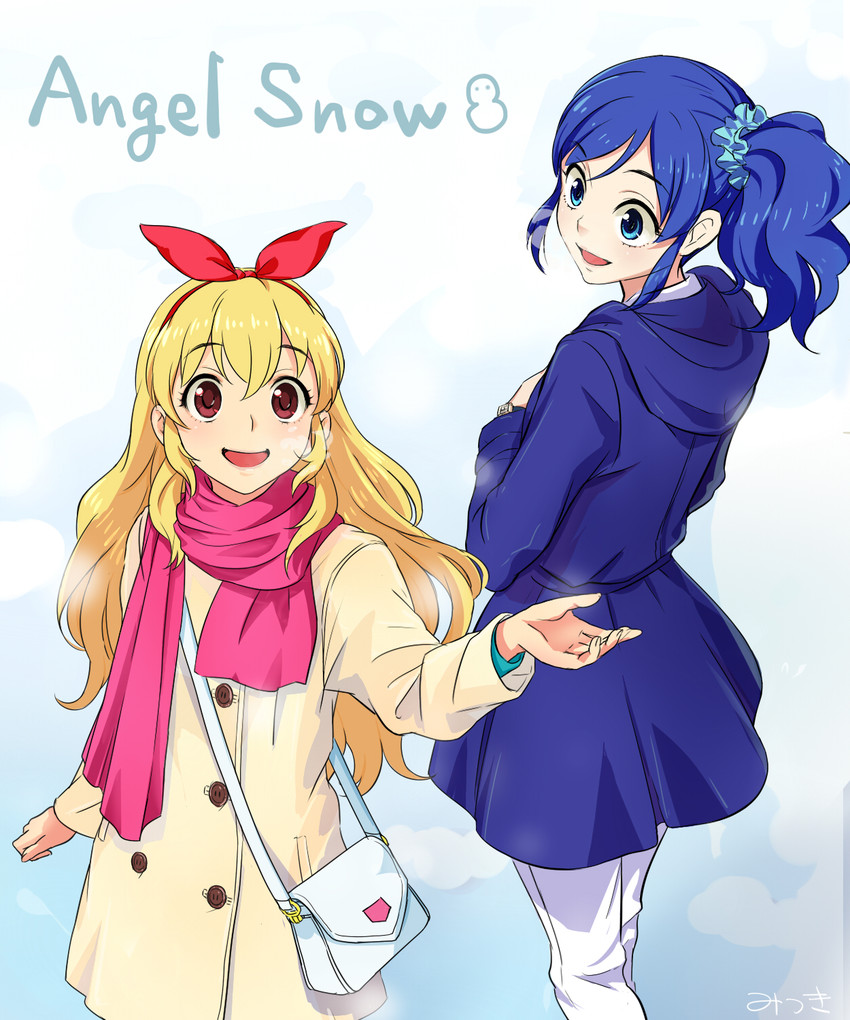 hoshimiya ichigo and kiriya aoi (aikatsu!) drawn by mitsuki_(goomoku)