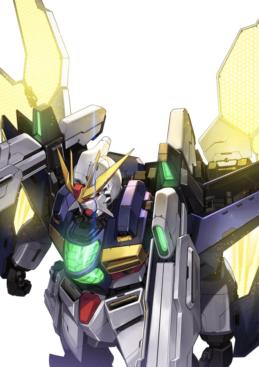 gundam double x (gundam and 1 more) drawn by nakamura_eight