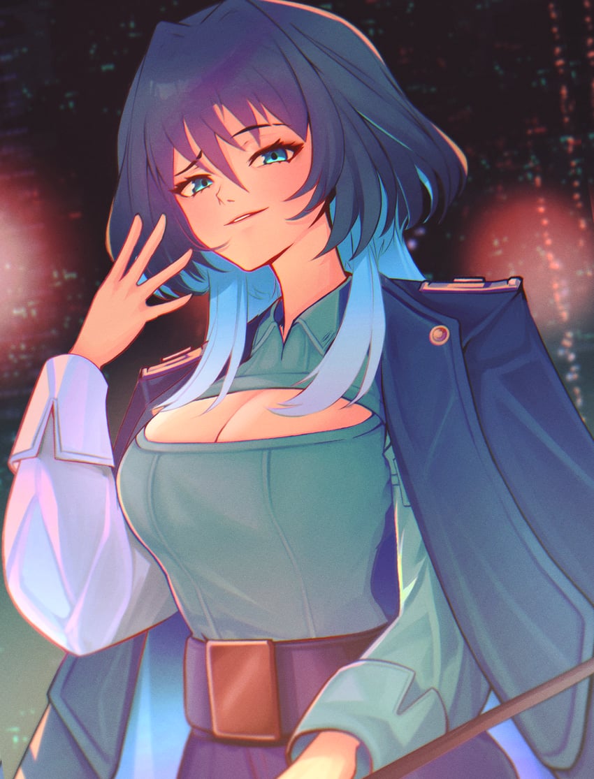 ouro kronii (hololive and 1 more) drawn by miltaire94