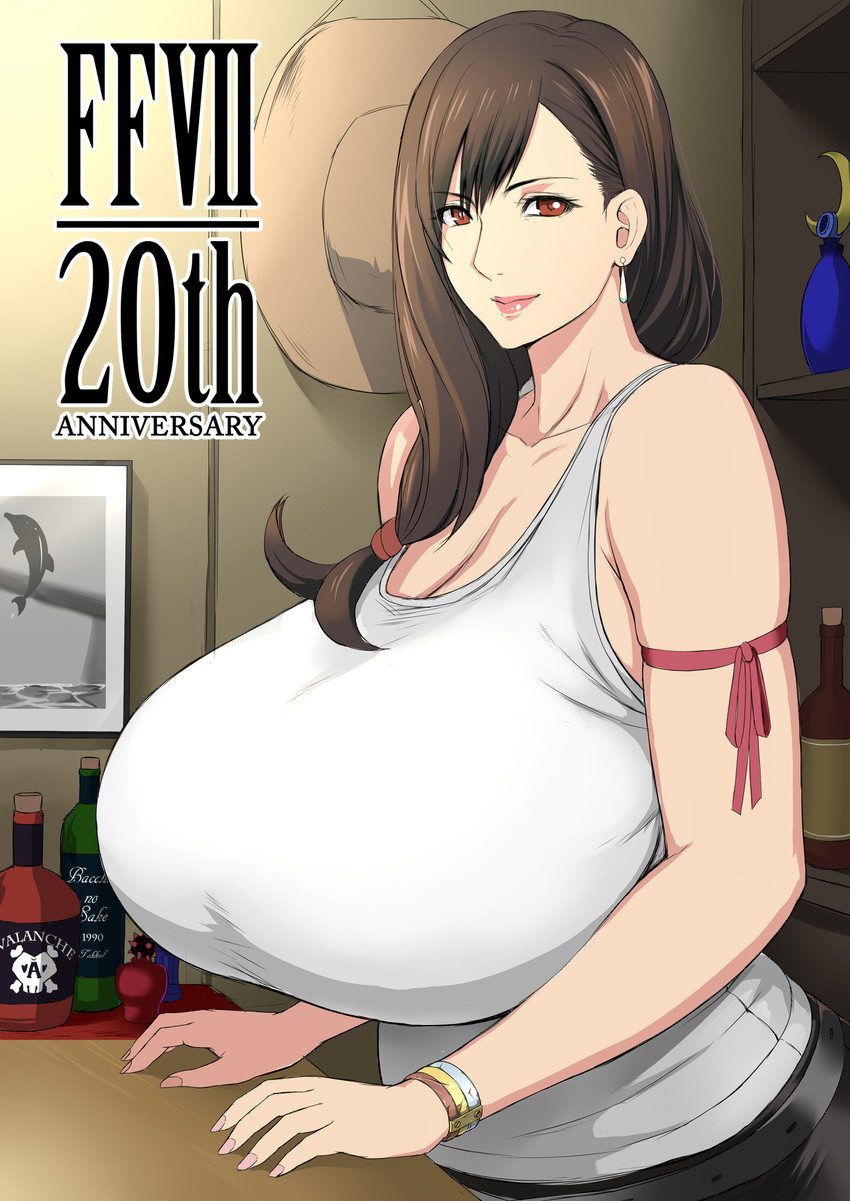 tifa lockhart (final fantasy and 1 more) drawn by kurohardt
