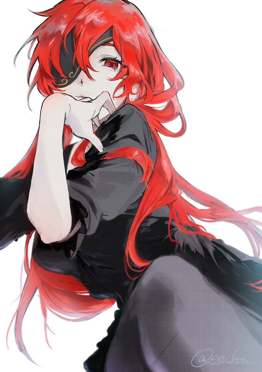 hwa ryun (original and 1 more) drawn by esu_kota