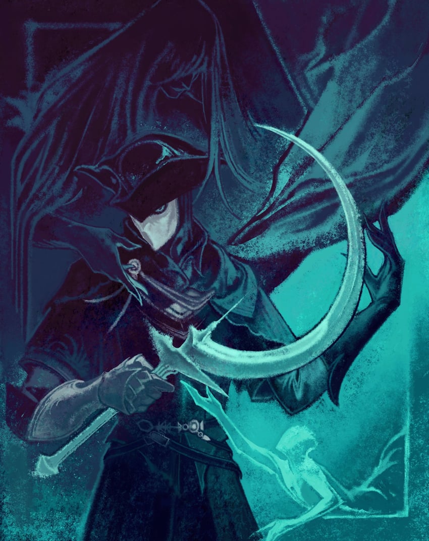 leonhard and rosaria mother of rebirth (dark souls and 1 more) drawn by cruentum_noctis