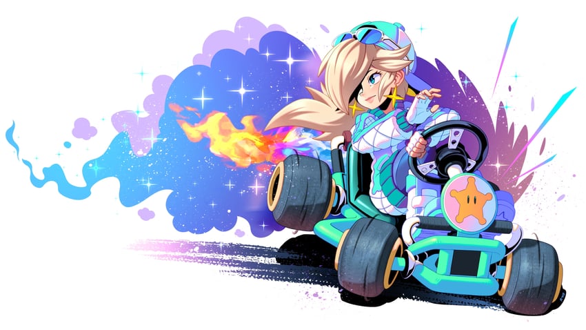 rosalina (mario and 2 more) drawn by arnaud_tegny