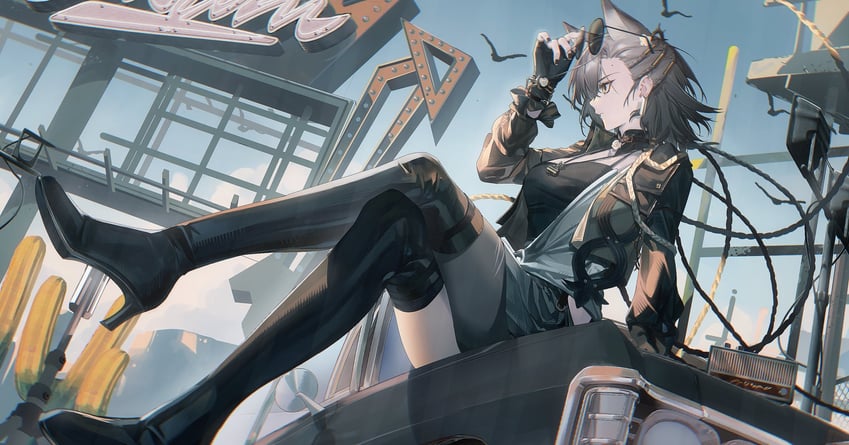 penance (arknights and 1 more) drawn by igawa_hikaru