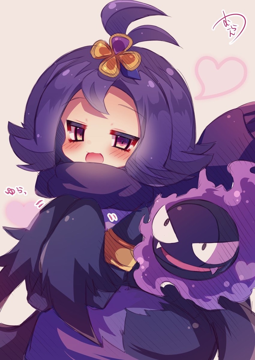 acerola and gastly (pokemon and 1 more) drawn by muuran