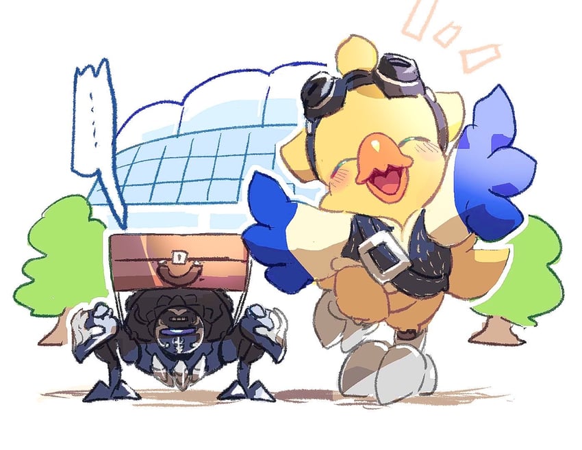 omega and alpha (final fantasy and 1 more) drawn by kmitty