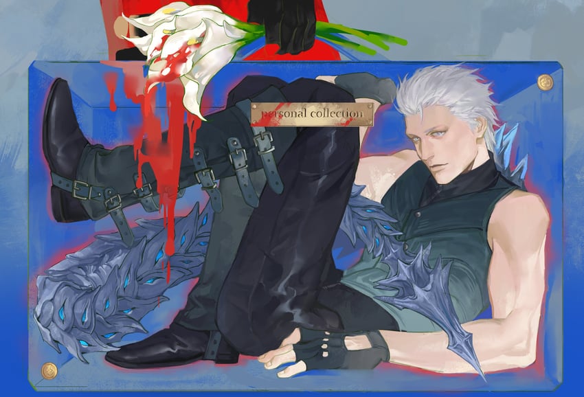 vergil (devil may cry and 1 more) drawn by abionicsheep