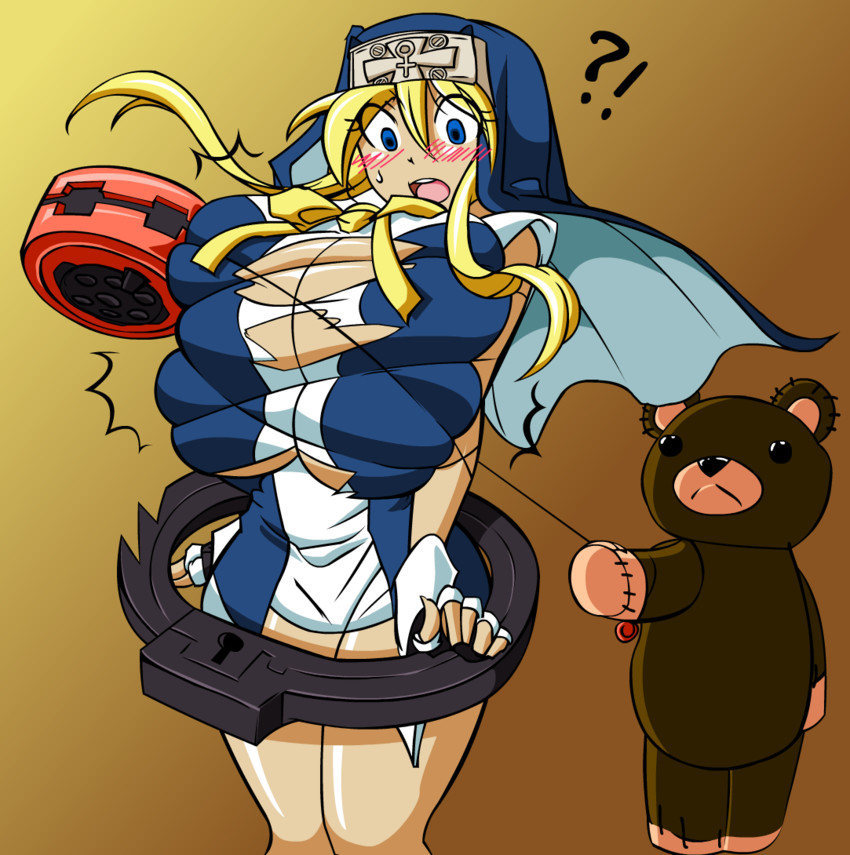 bridget and roger (guilty gear and 1 more) drawn by matsu-sensei and ultimatetransfan
