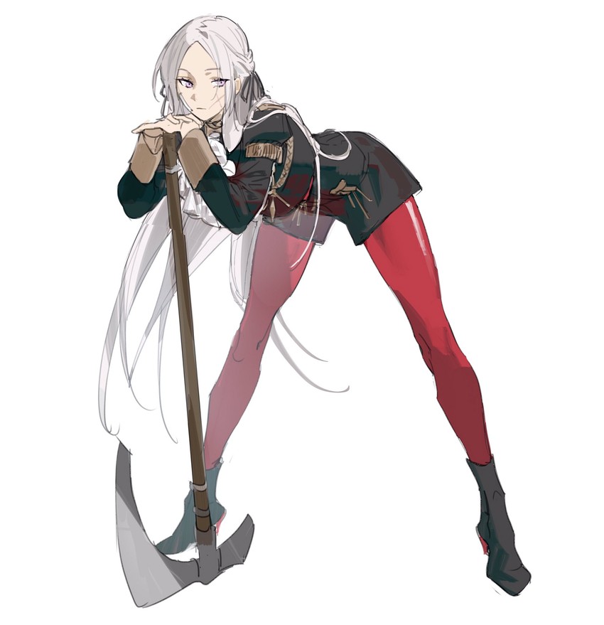 edelgard von hresvelg (fire emblem and 1 more) drawn by lingzi