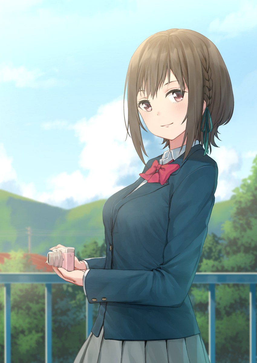 kazano asagi (irozuku sekai no ashita kara) drawn by resu_desu