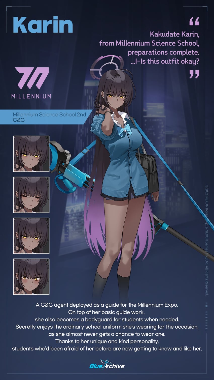 karin (blue archive)