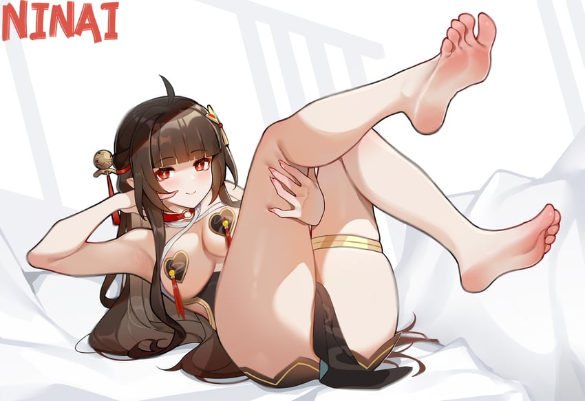 lingsha (honkai and 1 more) drawn by ninai