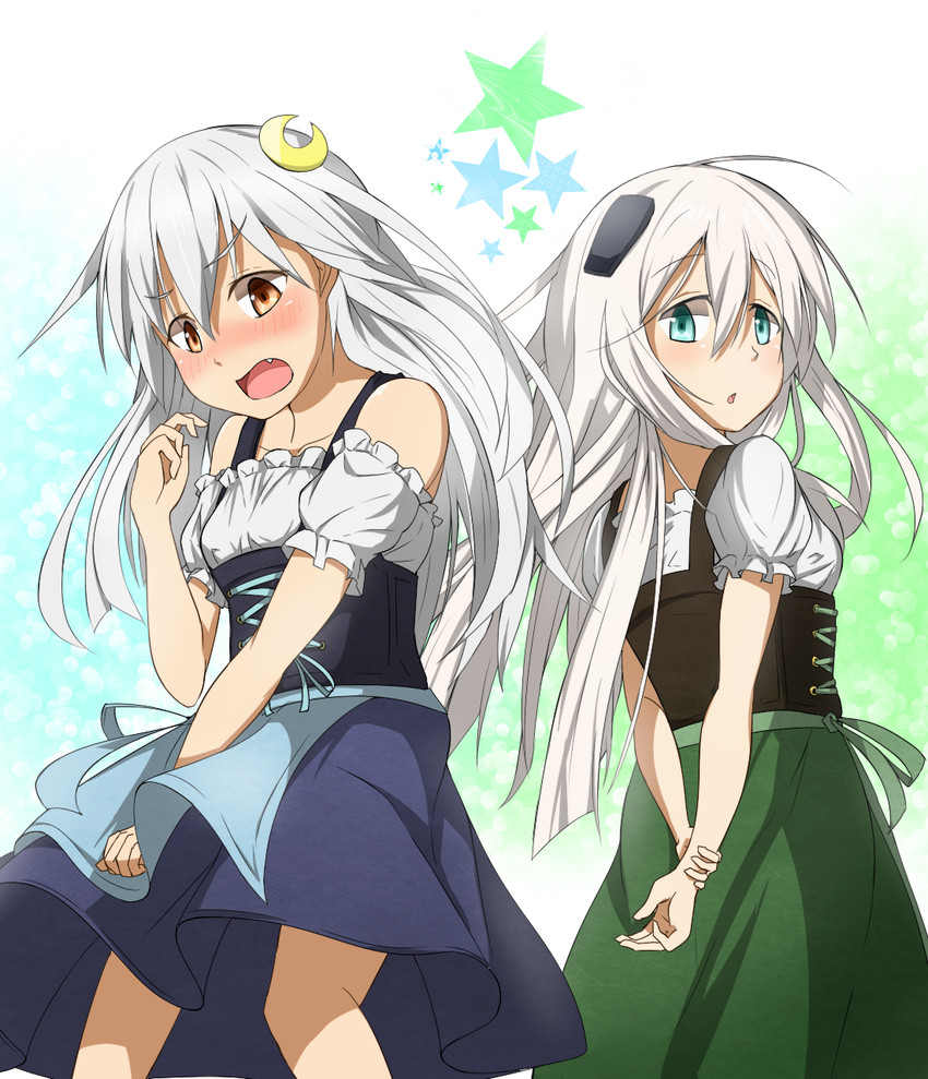 u-511 and kikuzuki (kantai collection) drawn by umitaka_(takami1106)