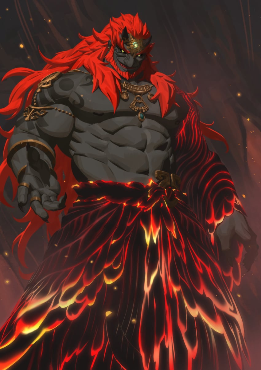 ganondorf (the legend of zelda and 1 more) drawn by nesskain