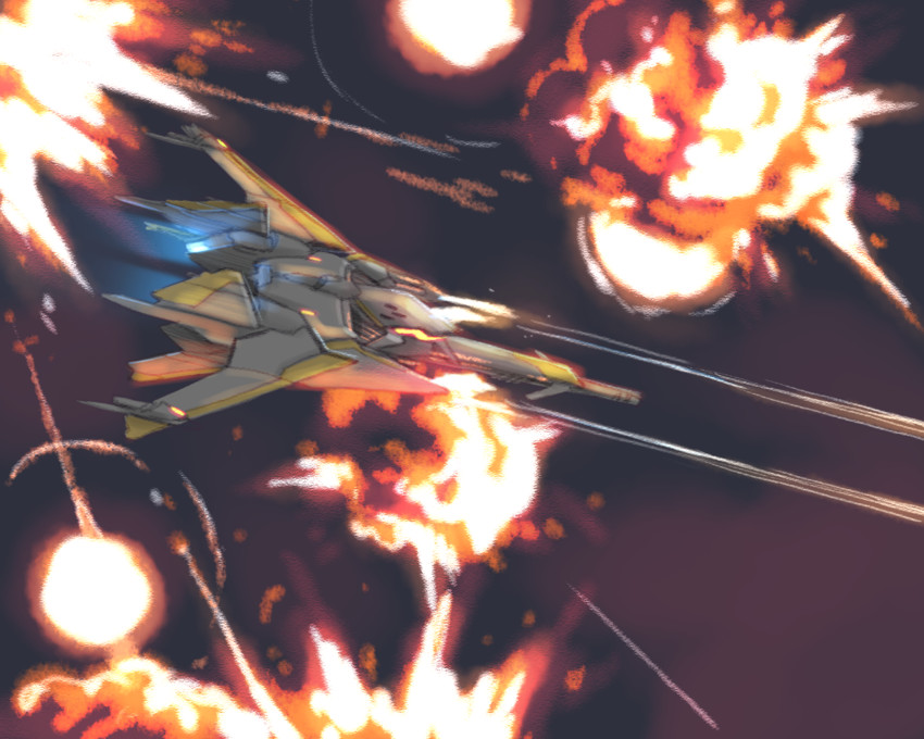 r-9a arrowhead (r-type) drawn by crybringer
