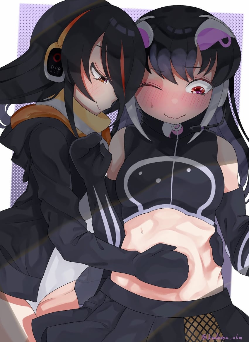 emperor penguin and african penguin (kemono friends and 1 more) drawn by kedama_(ughugjydthjdf)