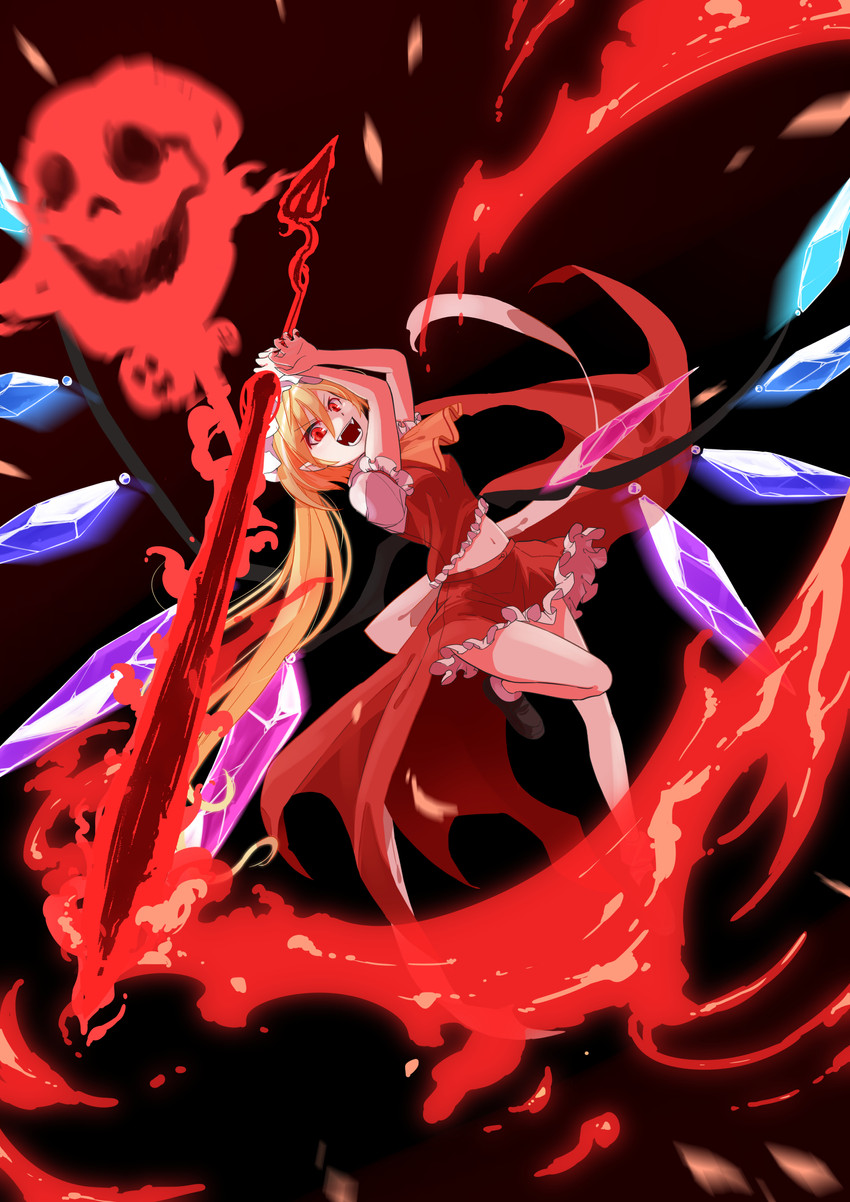 flandre scarlet (touhou and 1 more) drawn by kakaricho_dairi
