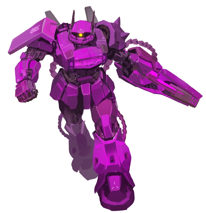 zaku ii and shockwave (original and 3 more) drawn by subakeye
