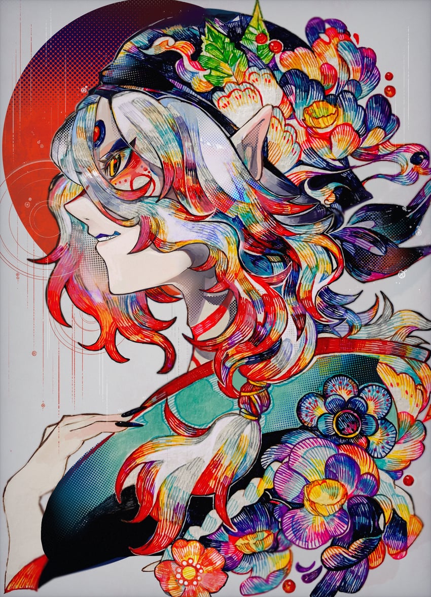 kusuriuri (mononoke and 1 more) drawn by kita_kai