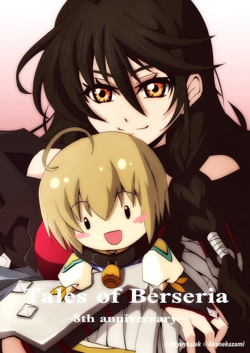 velvet crowe and laphicet (tales of and 1 more) drawn by akane_kazami