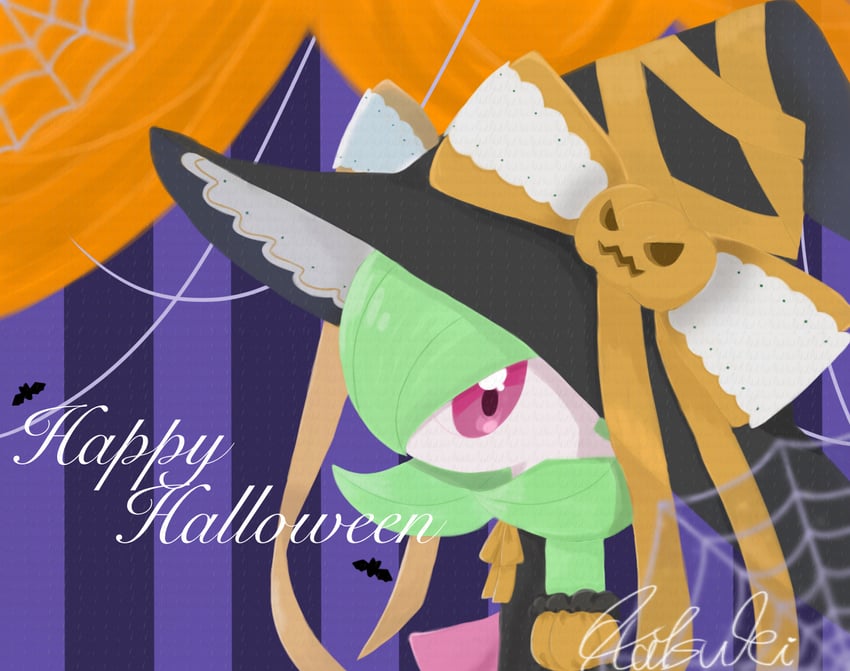 gardevoir (pokemon and 1 more) drawn by hadzuki_iroha