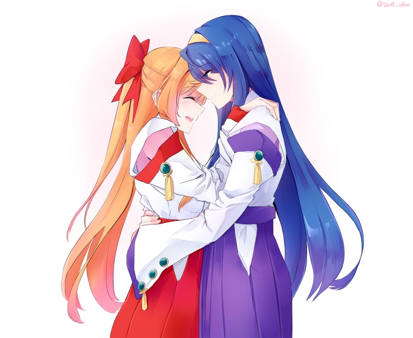 himemiya chikane and kurusugawa himeko (kannazuki no miko) drawn by udon-udon