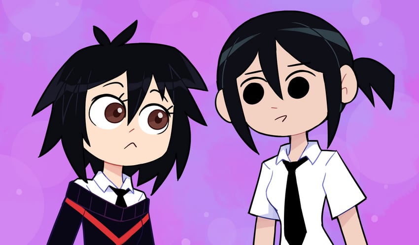 peni parker and knives chau (marvel and 5 more) drawn by miscon