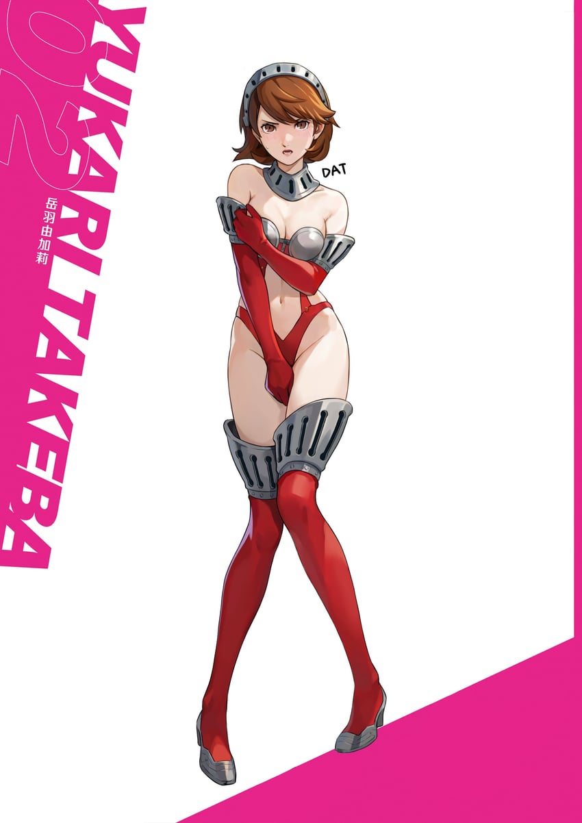 takeba yukari (persona and 1 more) drawn by da-cart