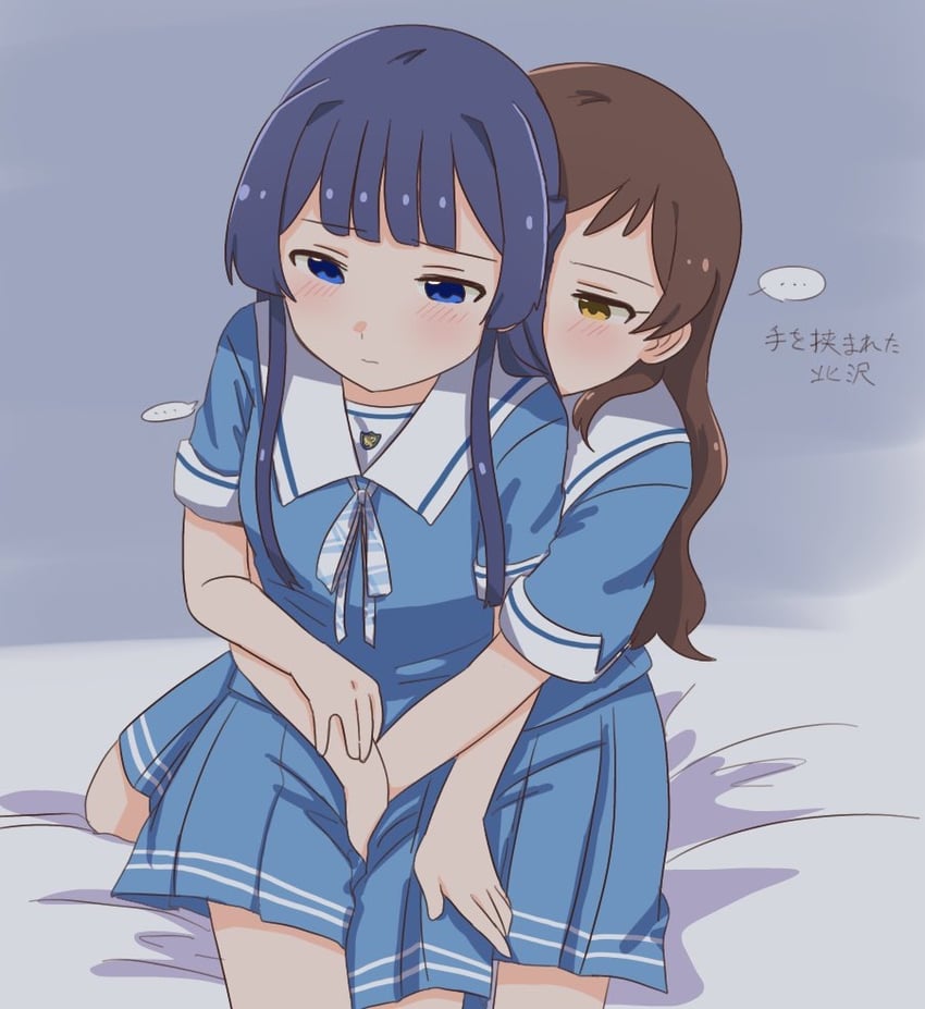 kitazawa shiho and mogami shizuka (idolmaster and 2 more) drawn by hutaba