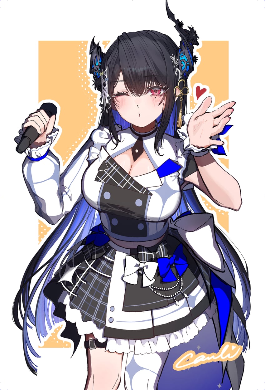 nerissa ravencroft (hololive and 1 more) drawn by cauli