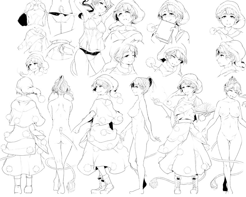 doremy sweet (touhou) drawn by hi_you_(flying_bear)