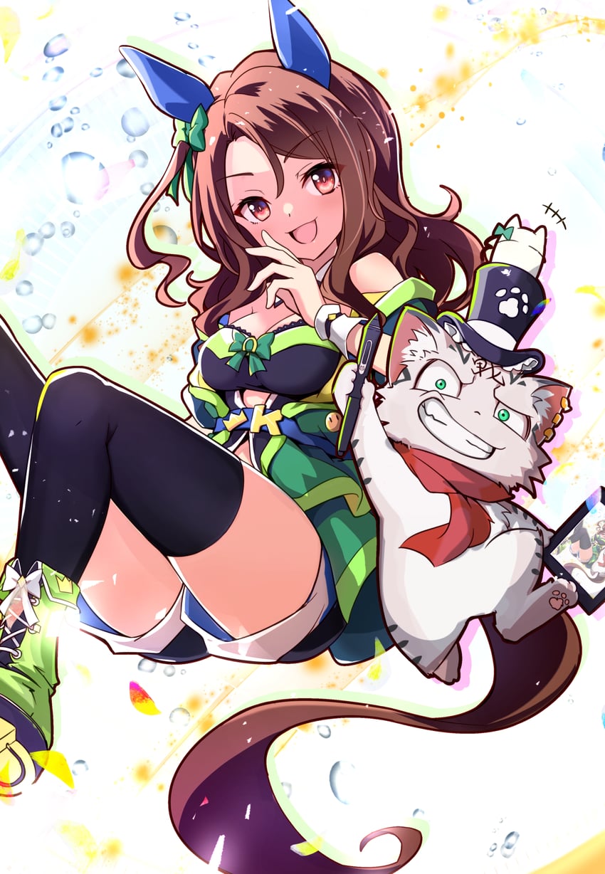 king halo (umamusume) drawn by neko_senshi
