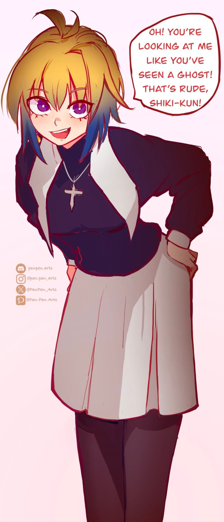 arcueid brunestud and ciel (dragon ball and 2 more) drawn by pen-pen_arts