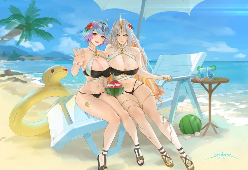 gullveig and seidr (fire emblem and 1 more) drawn by sendo_(sendrawz)