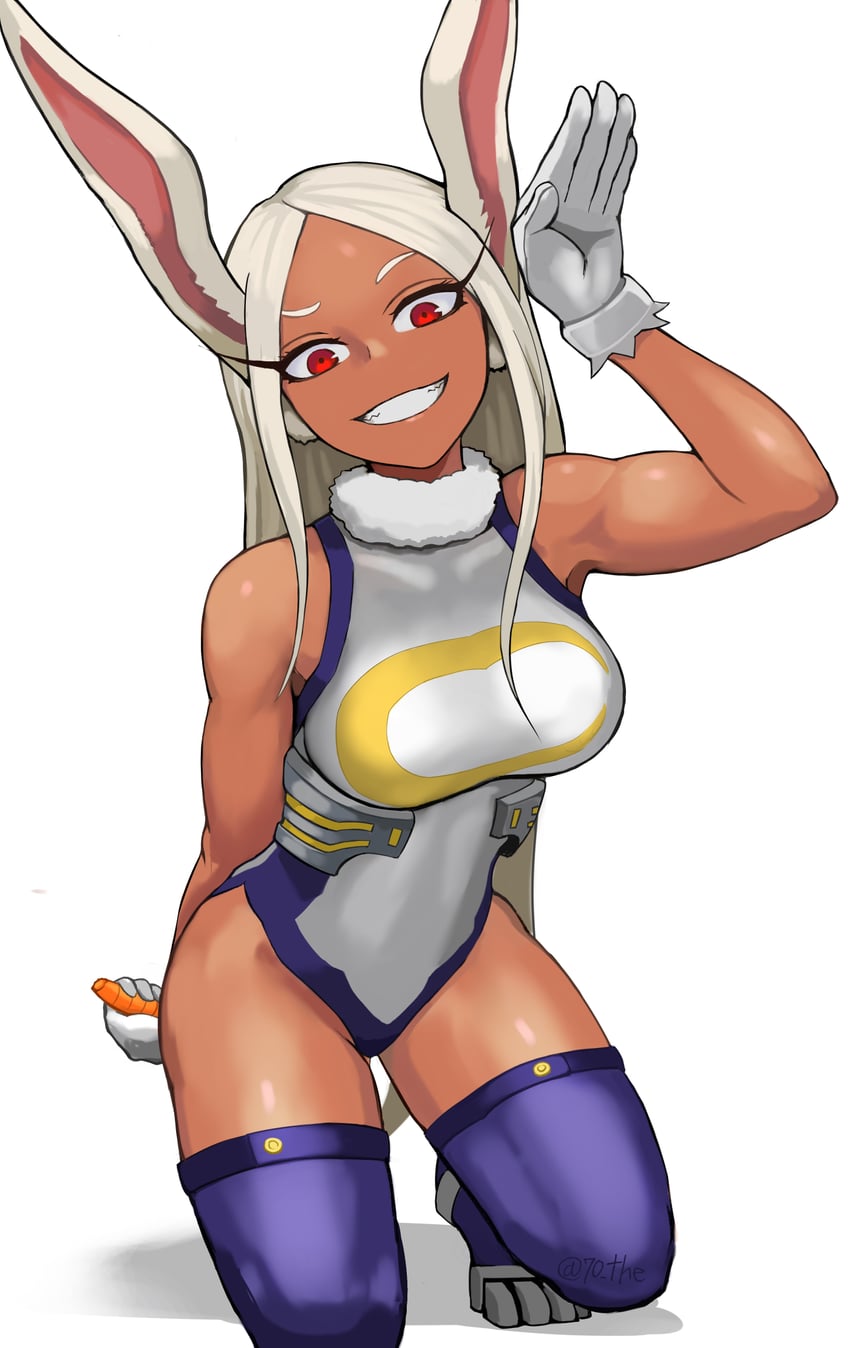 mirko (boku no hero academia) drawn by sunao_(70_the)