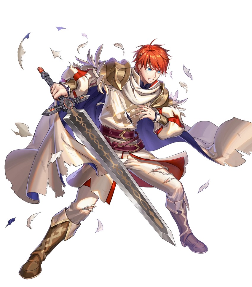 eliwood (fire emblem and 2 more) drawn by motsutsu