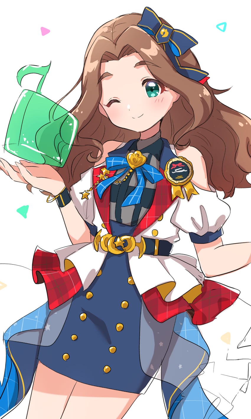 kusakabe wakaba (idolmaster and 1 more) drawn by kahiika