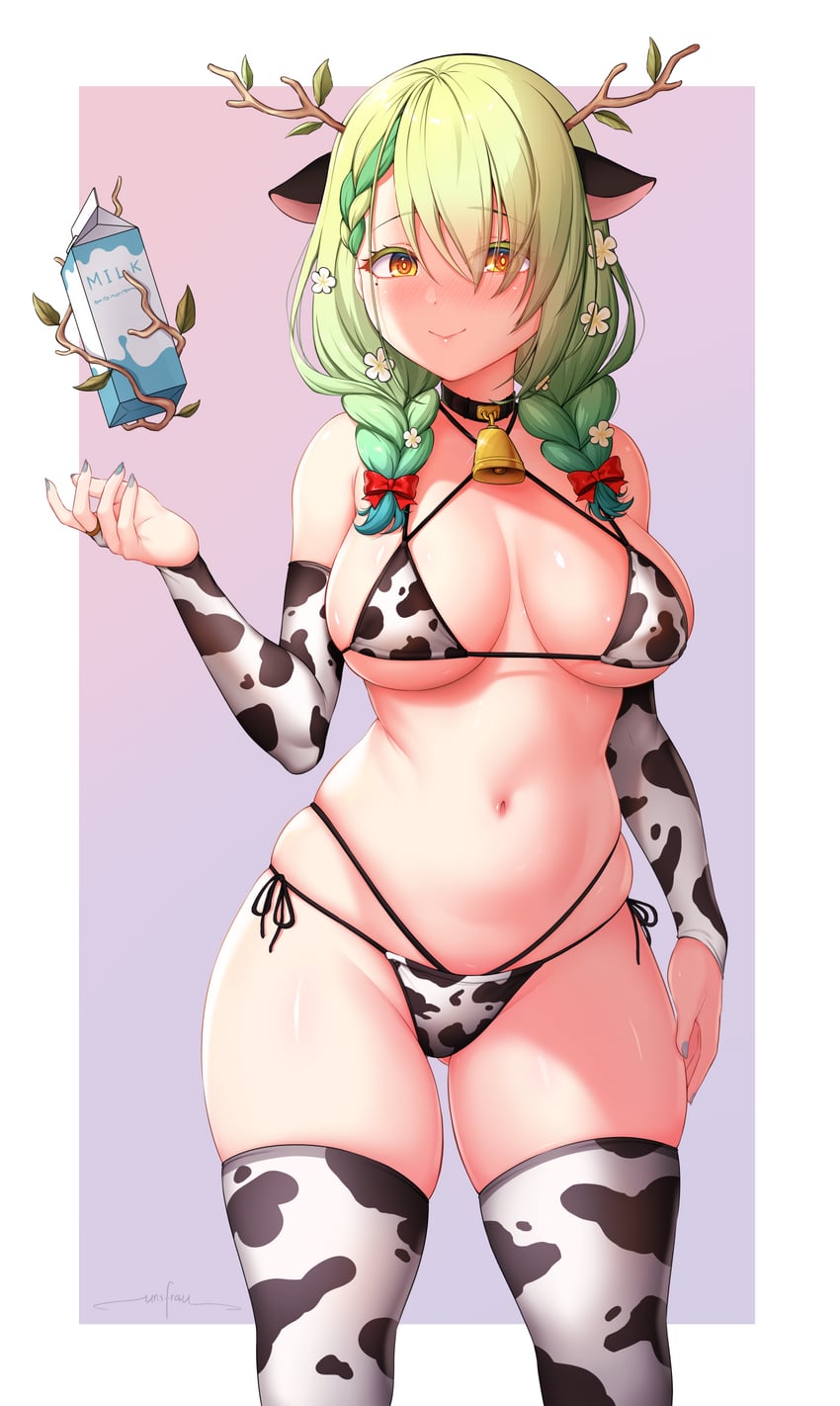 ceres fauna (hololive and 1 more) drawn by unsfrau