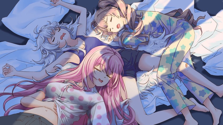 poli, miranda, and quiry (goddess of victory: nikke) drawn by nagi412