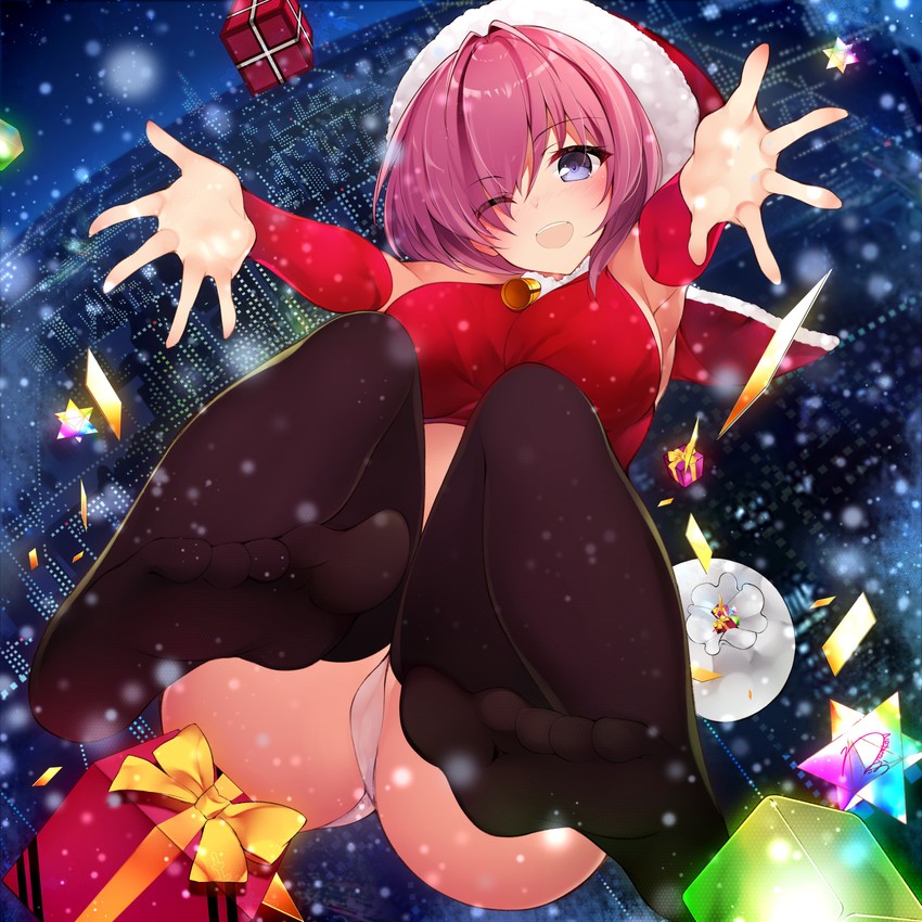 mash kyrielight (fate and 1 more) drawn by netarou