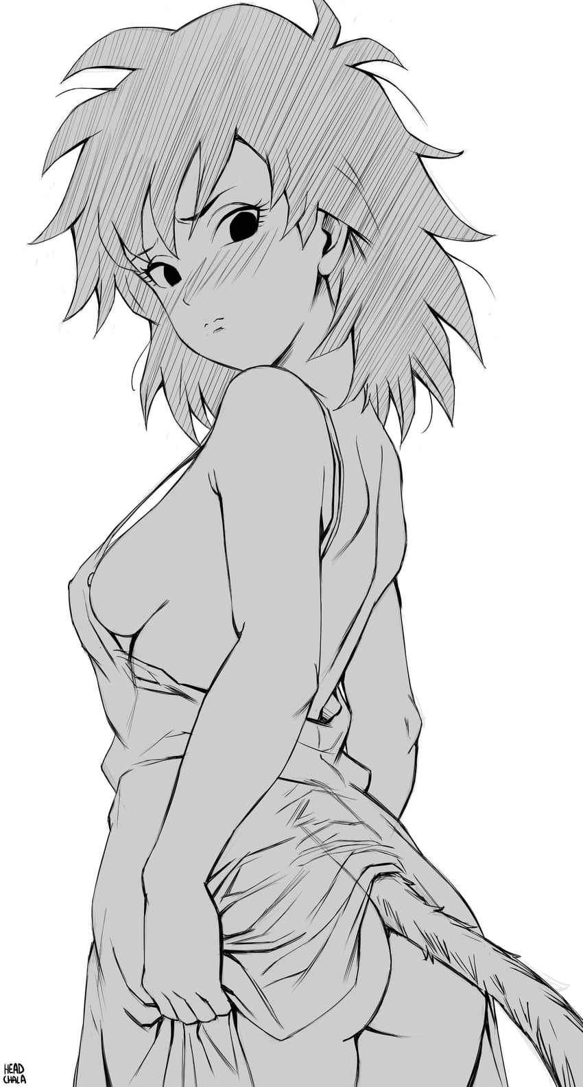 gine (dragon ball and 1 more) drawn by head_cha_la