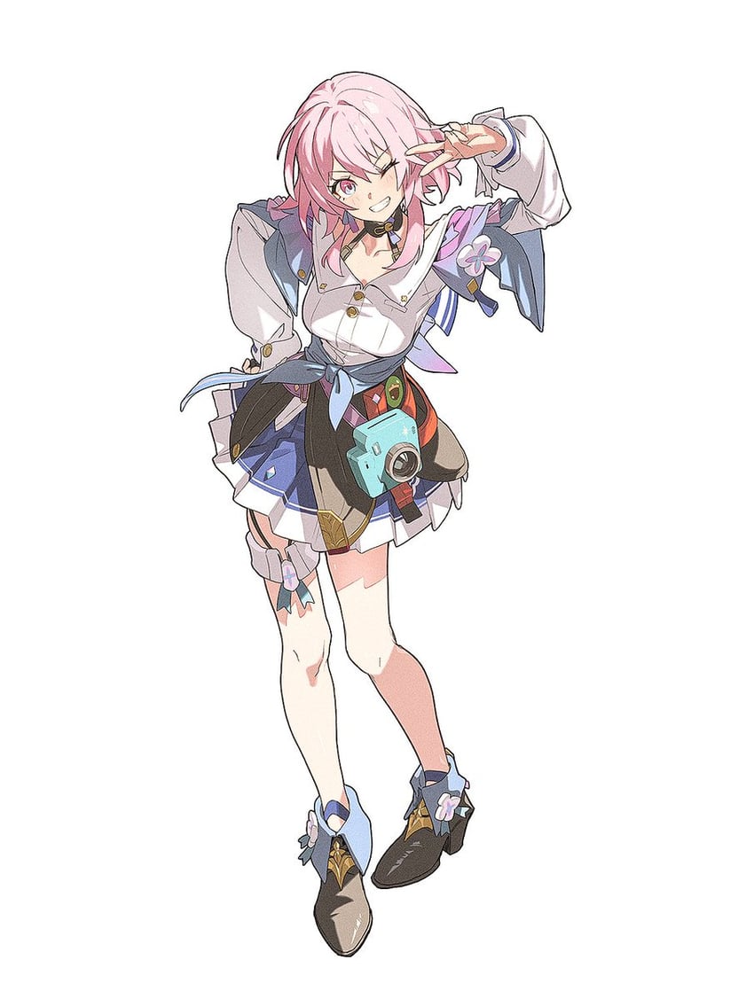 march 7th (honkai and 1 more) drawn by daniel_deng