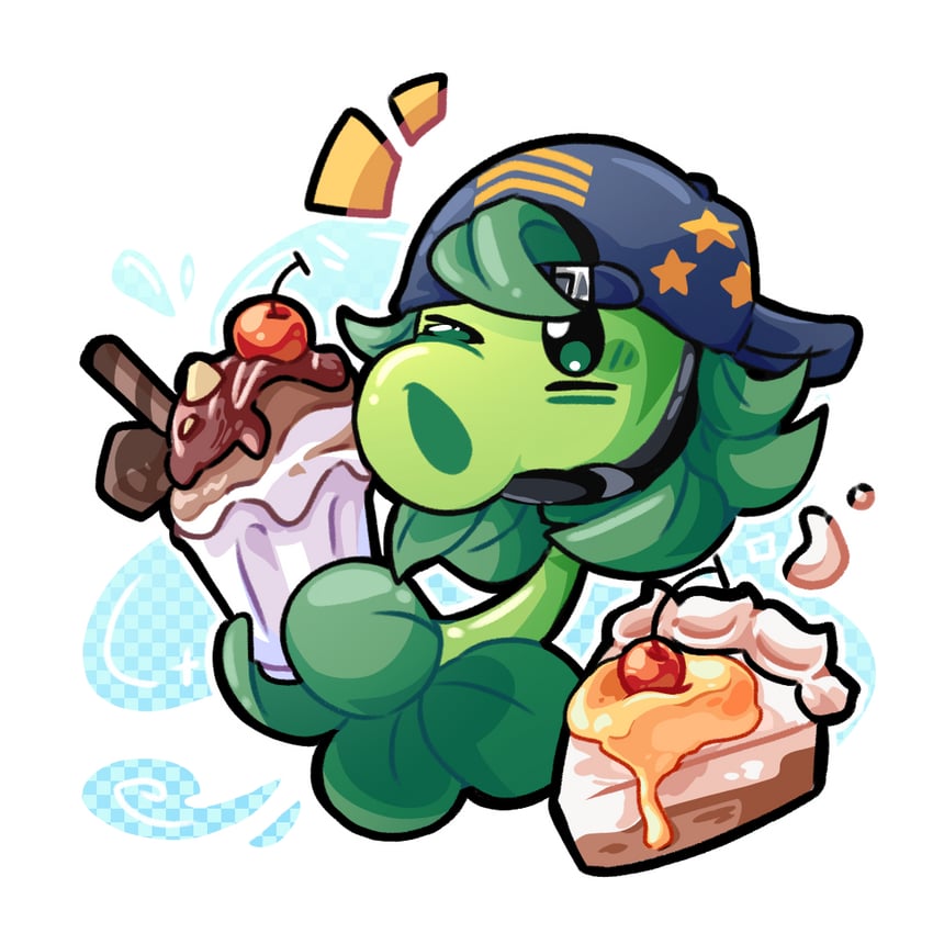 gatling pea (plants vs. zombies and 1 more) drawn by shenmeshihou