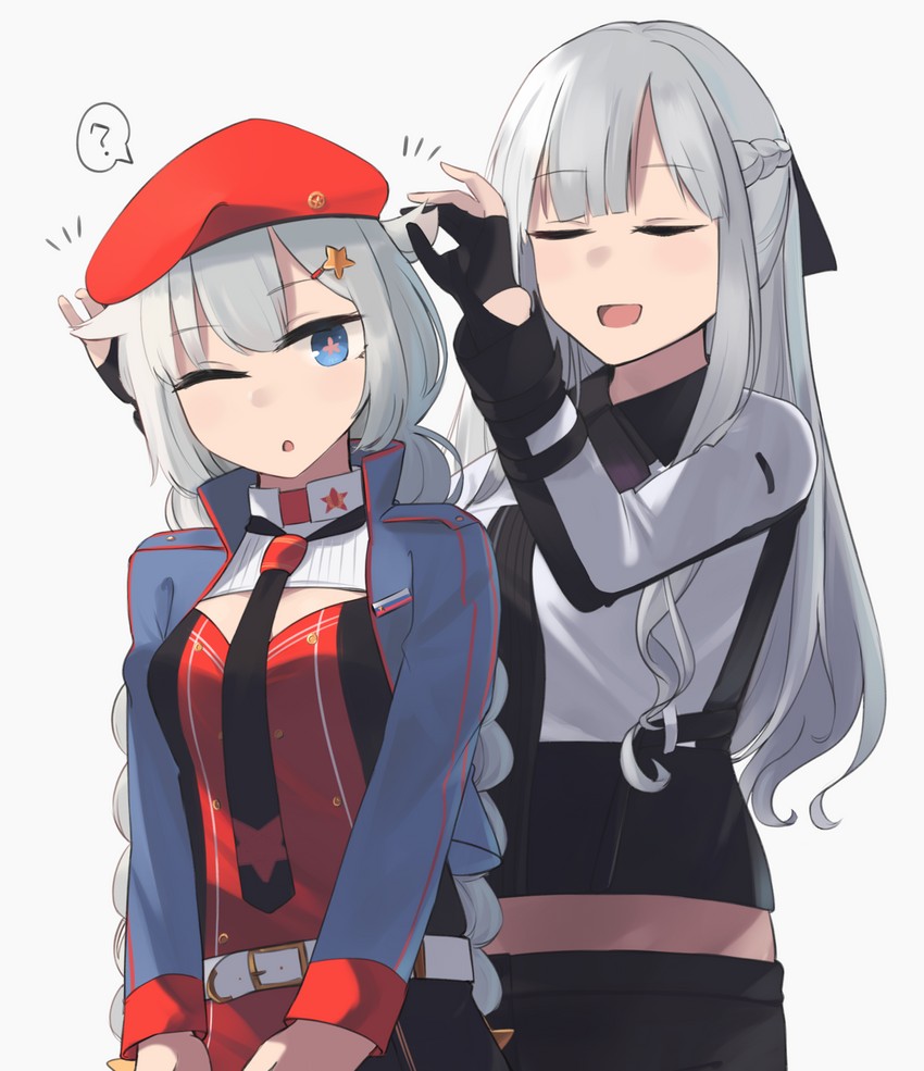 ak-12 and ots-12 (girls' frontline) drawn by hinami047
