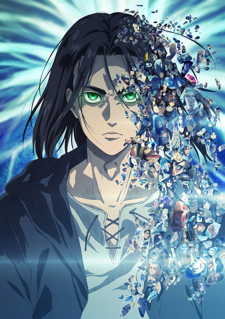 mikasa ackerman, eren yeager, levi, reiner braun, ymir, and 34 more (shingeki no kyojin)