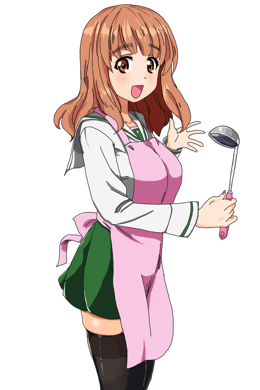 takebe saori (girls und panzer) drawn by tessa_(uma_orfevre)
